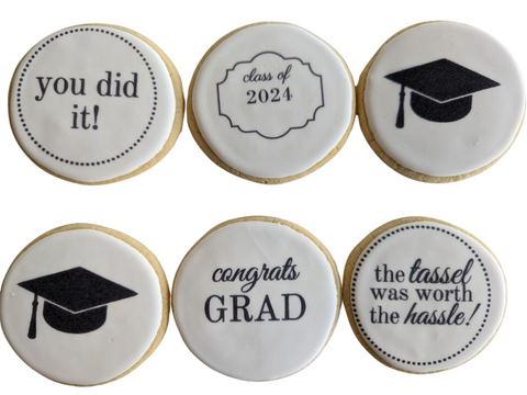 Biola newest University Graduation cookies - 1 dozen